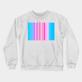 Candy Stripes Blue and Pink Crewneck Sweatshirt